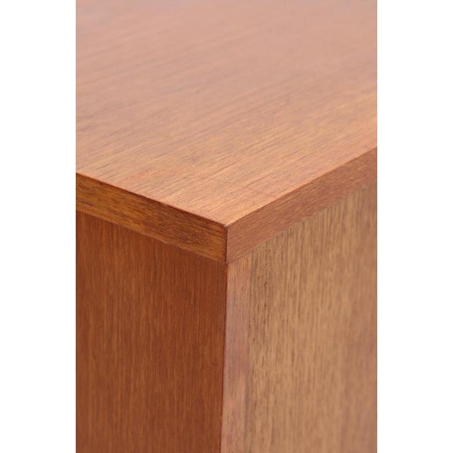 Brown Mid-Century Wooden Highboard, 1960s For Sale - Image 8 of 15