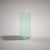 Glass Olaf Green Polished and Etched Cast Glass Sculptural Side Table by Fred&Juul For Sale - Image 7 of 7