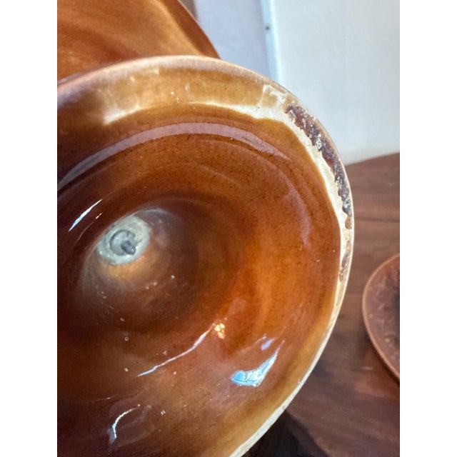 1900 - 1909 Set of 4 Antique Plates & Cake Stand With Classical Figural Medallions, C. 1900 For Sale - Image 5 of 12