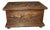 Box in Walnut with Animals Decoration For Sale