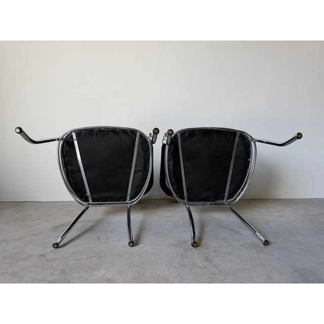 Vintage Spanish Manuel Vidal Grau “Swan” Dining Armchairs – Pair For Sale - Image 17 of 17