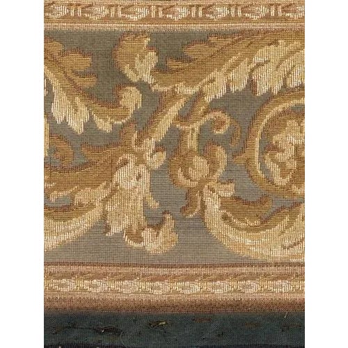 Vintage French Jacquard Tapestry with Fountain Motif, 1980s For Sale - Image 16 of 18
