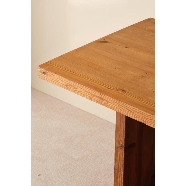 Wood Lovö Table attributed to Axel Einar Hjorth for Nordiska Kompaniet, 1930s For Sale - Image 7 of 9
