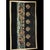Antique Chinese - Textile Small Scatter Size Silk & Metallic Thread Black Rug For Sale - Image 4 of 9