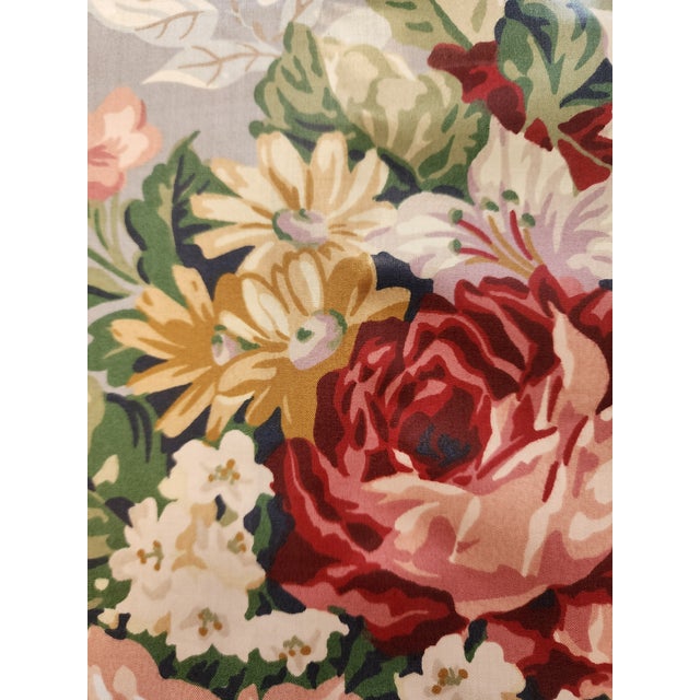 Shabby Chic Schumacher "Duchess Bouquet" Fabric - 14 Yards For Sale - Image 3 of 13
