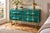 Italian Aqua Blue Murano Glass and Brass Four-Drawer Chest from Justfurnituress SRL For Sale - Image 6 of 9