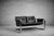 Vintage Bauhaus Tubular Metal & Leather Sofa, 1950s For Sale - Image 11 of 18