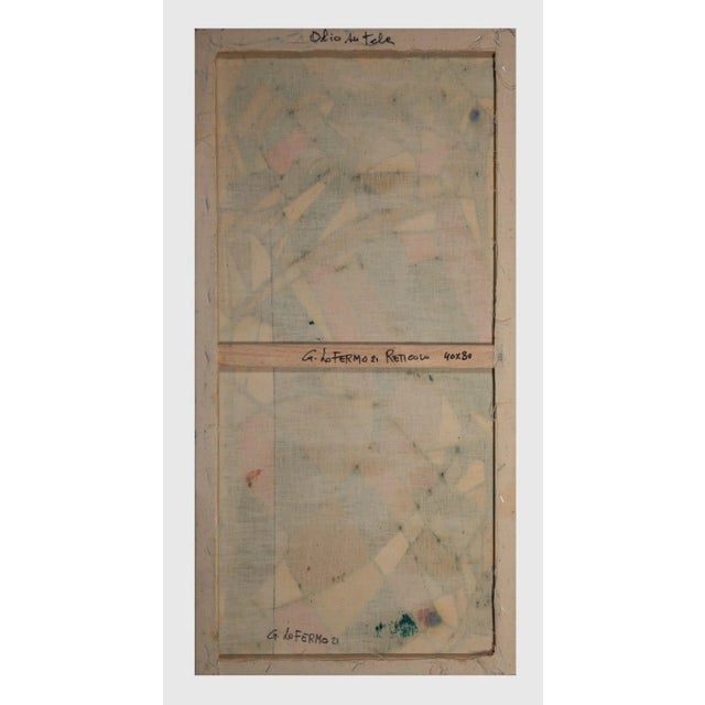 Giorgio Lo Fermo, Reticolo I, Oil on Canvas, 2021 For Sale - Image 3 of 4