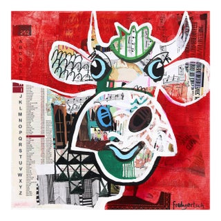 "Adorable Ally" Original Artwork by Fredi Gertsch For Sale