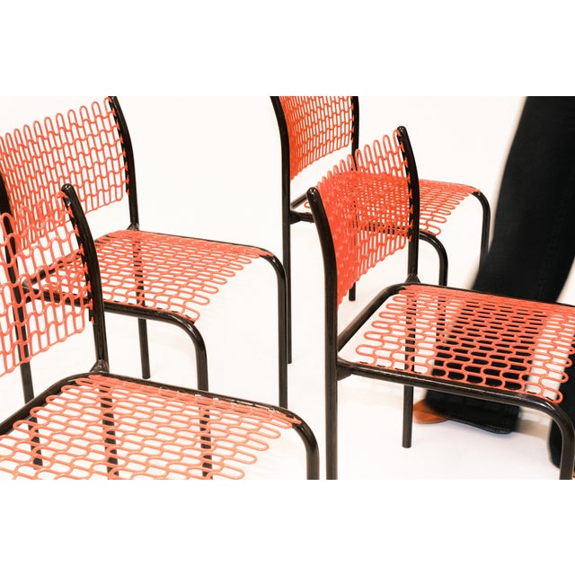 Don't let the looks fool you, these chairs are surprisingly comfortable. I had a blast styling them against an unexpected...