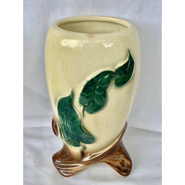 Vintage Philodendron Vine Vases-A Pair For Sale - Image 4 of 12