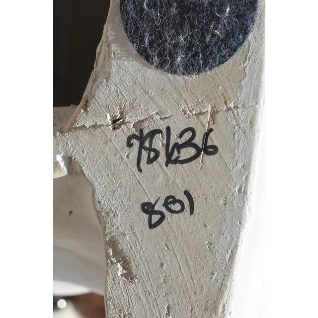 Mid-Century Modern Vintage Monumental Hollywood Regency Panther Sculpture For Sale - Image 10 of 11