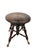 Victorian Antique Victorian Style Adjustable Piano Stool With Glass Ball-and-Claw Feet For Sale - Image 3 of 16