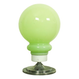 Large Space Age Italian Murano Glass Table Lamp, 1970s For Sale