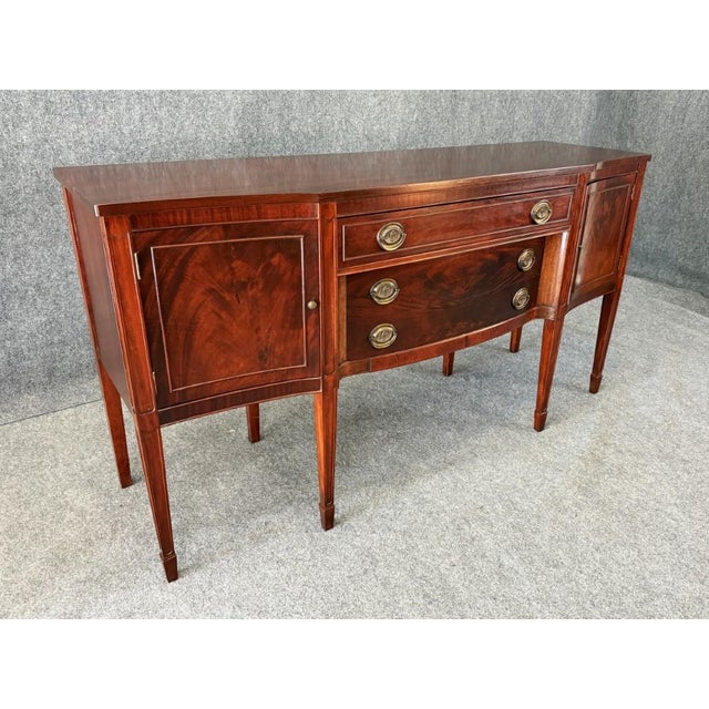 American Vintage Flamed Mahogany Sideboard For Sale - Image 3 of 13