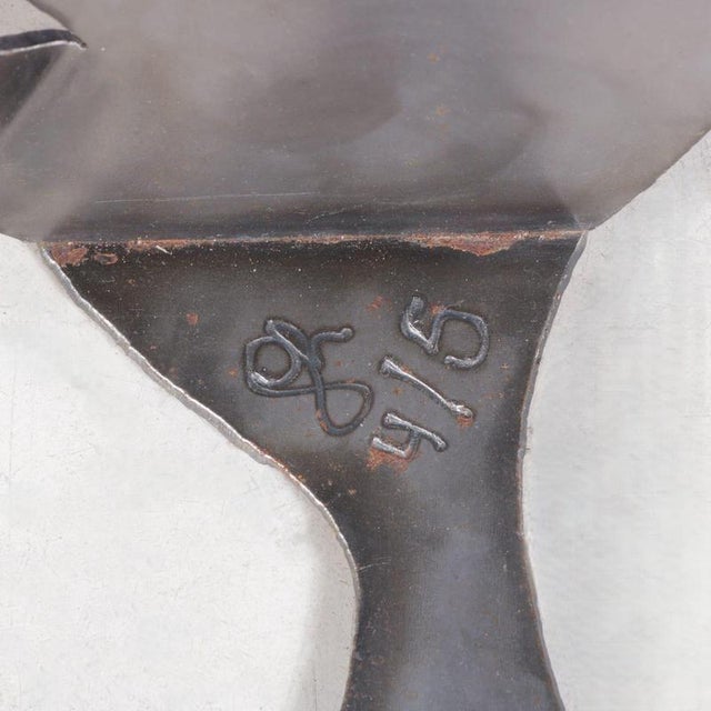 Silver Guido Hafner, Mensch Mit Mensch (Human with Human), 1990s, Metal For Sale - Image 8 of 16