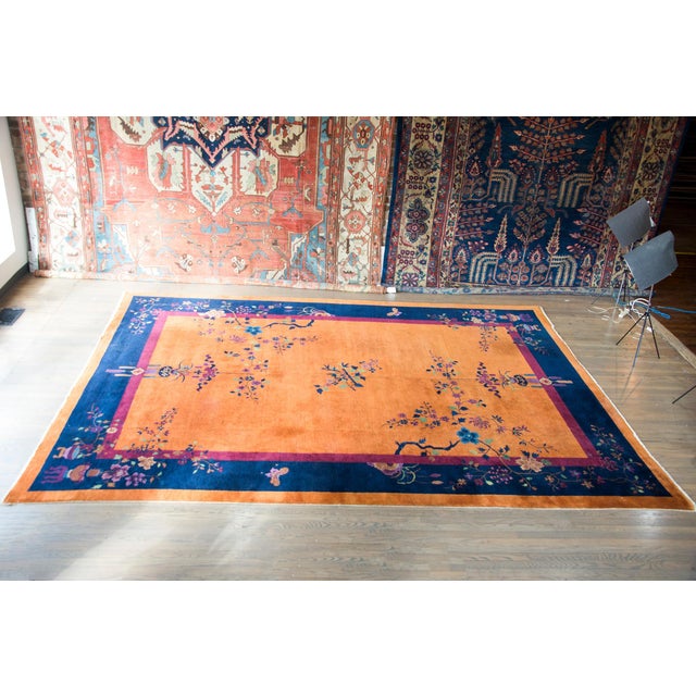 Early 20th Century Chinese Art Deco Rug For Sale - Image 4 of 14