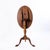 Ebony Early 20th Century Marquetry Inlaid Tilt-Top Table For Sale - Image 8 of 9