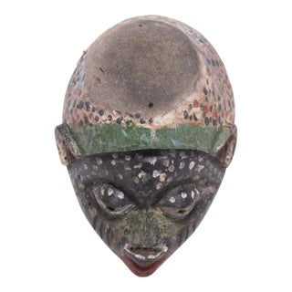 Nigerian Yoruba Painted Gelede Headdress, C. 1950 For Sale