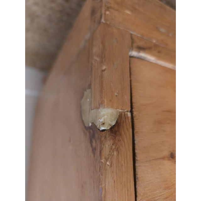 Beige Victorian Pine Chest of Drawers For Sale - Image 8 of 13