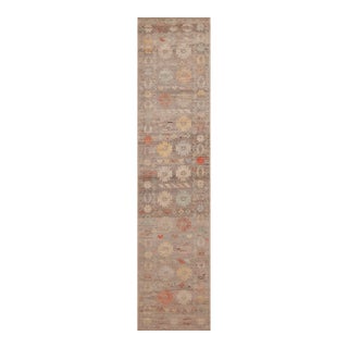 Nazmiyal Collection Modern Runner Abrash Rug For Sale