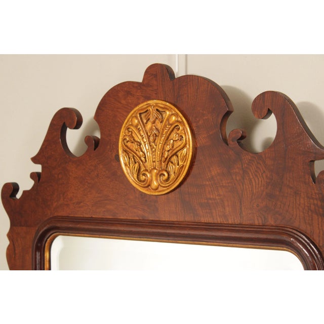 Henredon Chippendale Style Carved Mahogany 'Aston Court' Mirror For Sale In Philadelphia - Image 6 of 12