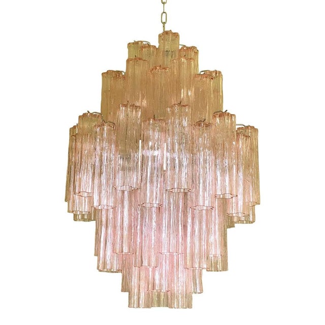 Pink Tronchi Murano Glass Chandelier by Simoeng for Simoeng For Sale - Image 11 of 11