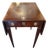19th Century Antique Mahogany Federal Style Drop Leaf Table For Sale