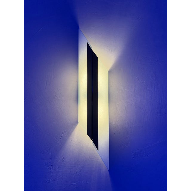 Donovan Lighting Sculptural Frosted Glass Wall Sconce, 18 Available For Sale - Image 15 of 17