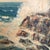Mid 20th Century Mid-20th Century American Seascape Oil Painting For Sale - Image 5 of 13