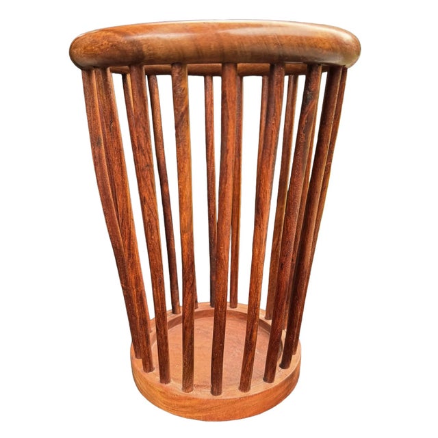 Danish Modern Wastepaper Basket For Sale - Image 4 of 9