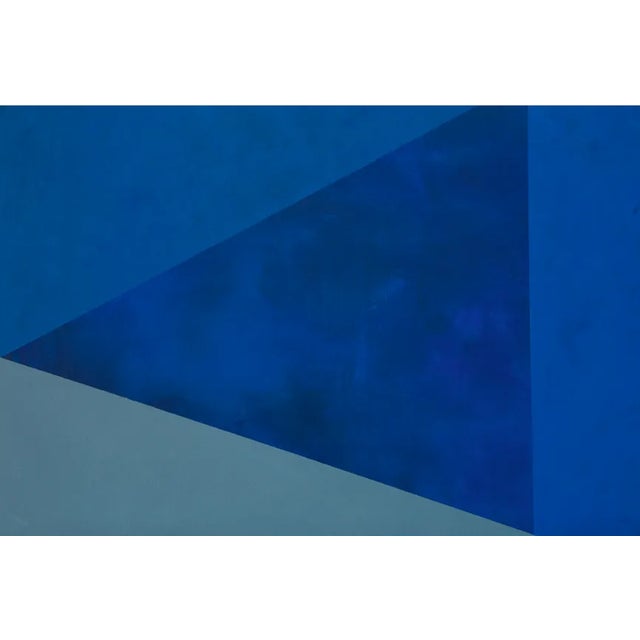 Blue - "Dreamscape" Series No. 03, Contemporary Abstract, Canvas Art Print For Sale - Image 4 of 8