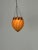 Orange Orange Murano Glass Pendant Lamps, 1980s, Set of 2 For Sale - Image 8 of 11