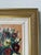 Wood 1996 Raffaele Gorina Heavy Impasto Floral Still Life Oil Painting, Framed For Sale - Image 7 of 12
