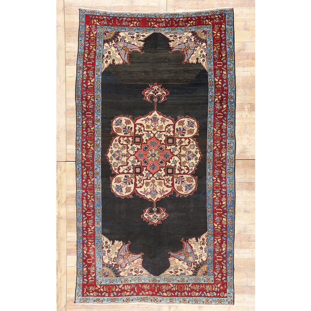 Antique Persian Tabriz Rug, 06'03 X 11'05 For Sale - Image 10 of 10