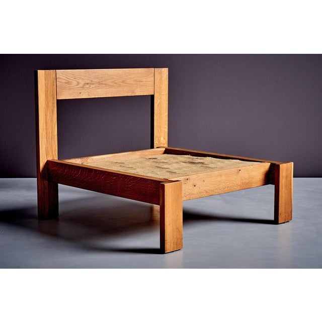 Brown Modular Lounge Chairs in Oak and Leather, Germany, 1970s, Set of 3 For Sale - Image 8 of 10