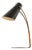Table Lamp in Brass with Leather and Metal by Svend Aage Holm Sørensen, 1950s For Sale