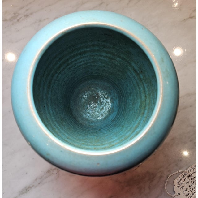 1930's J. B. Cole Pisgah Forest, North Carolina Vase For Sale - Image 9 of 12