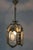 French Louis XVI Style Brass and Etched Glass Lantern, 1950s For Sale - Image 6 of 12