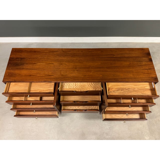 Wood Refinished Kipp Stewart Declaration Dresser Credenza For Sale - Image 7 of 10