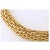 Metal Solid 18 Kt. Gold Mesh Link Choker Continental For Sale - Image 7 of 10