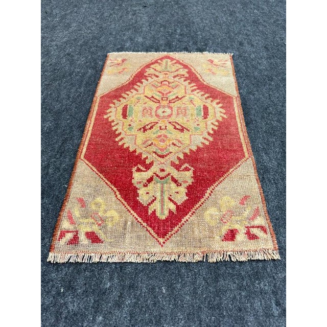 Turkish Yastik Rug 1'4" x 2'3" #23945 Explore a curated collection of hallway runners, wool rugs, and handmade...