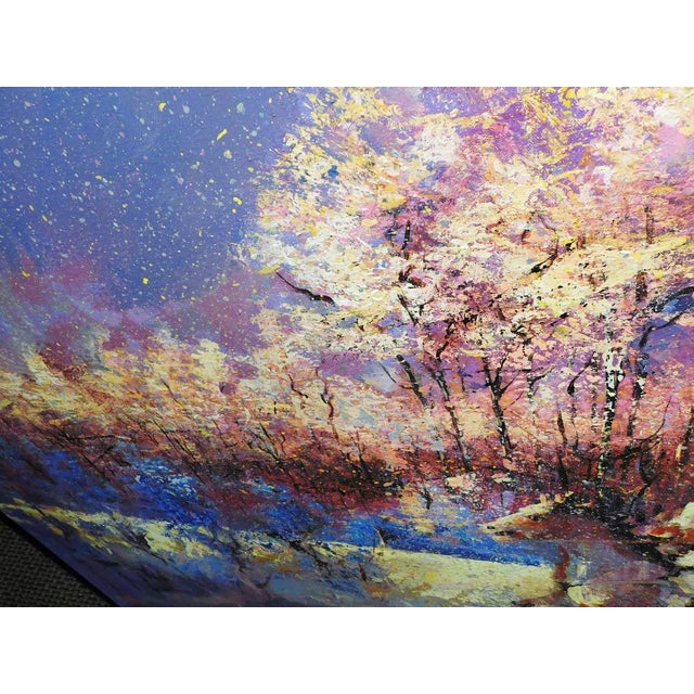 Malcolm Farley "Untitled" Cowboy Horses Original Oil on Canvas Hand Signed Framed For Sale In Denver - Image 6 of 8