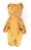 Vintage 1930's Golden Color Mohair Jointed Teddy Bear Toy Excelsior Wood Wool Stuffed Animal, Made in England For Sale - Image 9 of 10