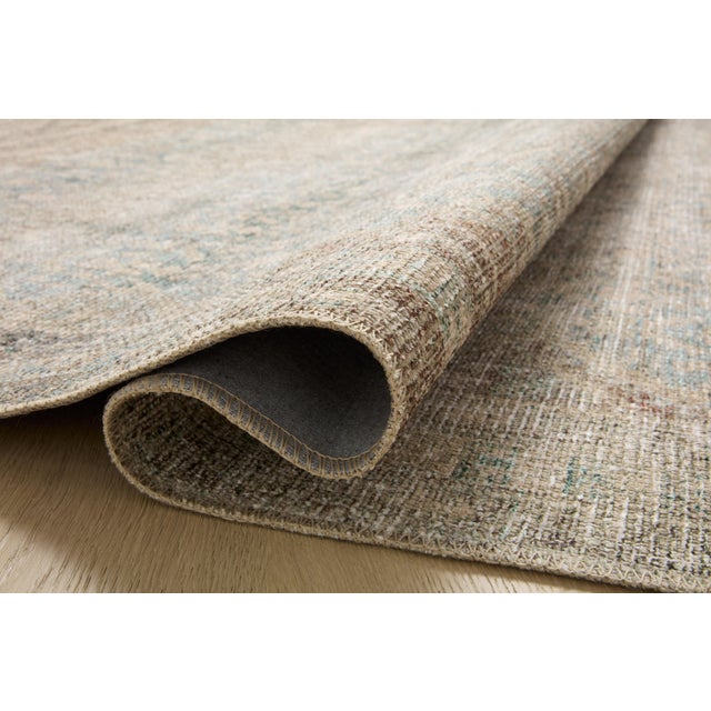 Loloi Rugs Angela Rose x Loloi Aubrey Rug Jade / Natural 2'-0" x 5'-0" Accent Rug For Sale - Image 4 of 9