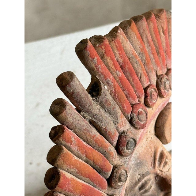 Tribal Vintage Aztec Mayan Tribal Figure For Sale - Image 3 of 6