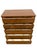 Wood 1960s Broyhill Premier “Saga" Highboy Dresser - Mid-Century Modern Chest With Starburst Carvings For Sale - Image 7 of 10