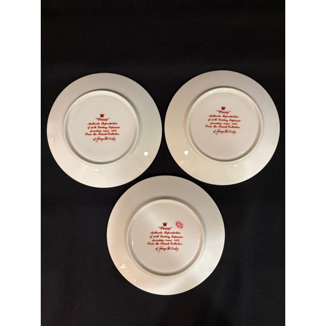 Ceramic Mid 20th Century Mid Century Imari Style Cup and Saucer in the Peony Pattern by Georges Briard - Set of Three For Sale - Image 7 of 9