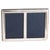 Blue Vintage Sterling Silver Rectangular Portrait Photo Frame attributed to Carrs, 1990s For Sale - Image 8 of 8