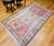 Textile Vintage Persian Shahsavan Soumak Tribal Rug, Handwoven Wool & Silk, Geometric Pattern, Ivory & Red, 4x7 For Sale - Image 7 of 18